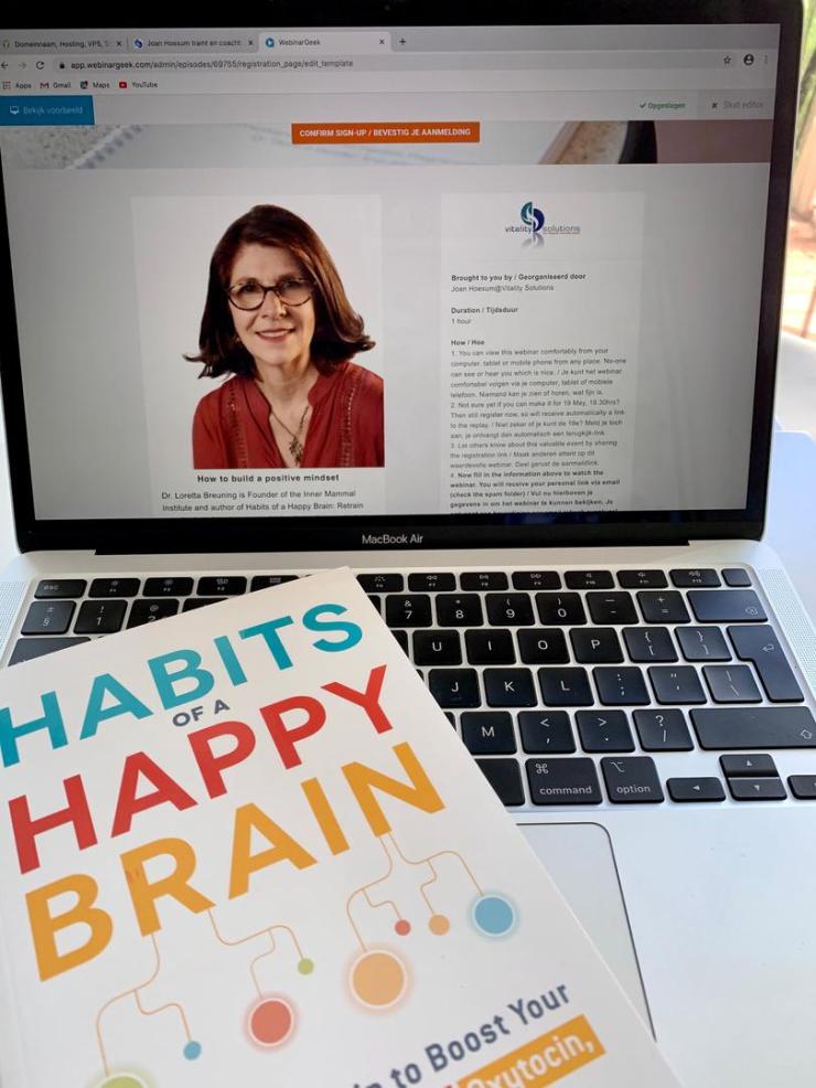 positive mindset happy brain webinar Loretta Breuning